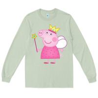 Matcha pig Long Sleeve Tee - linhVisuals