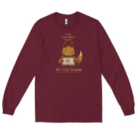 Burgundy fox news new Long Sleeve Tee - linhVisuals