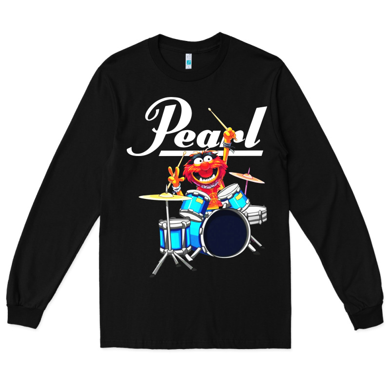 The Muppet Show Animal Playing Pearl Drums Long Sleeve Tee by linhVisuals | Teevron