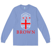 Colony Blue brown university Long Sleeve Tee - linhVisuals