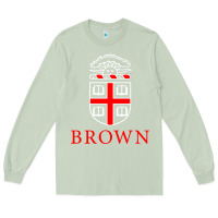 Matcha brown university Long Sleeve Tee - linhVisuals