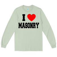 Matcha i love masonry Long Sleeve Tee - linhVisuals