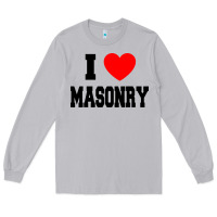 Moon Dust i love masonry Long Sleeve Tee - linhVisuals