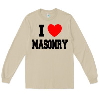 Mushroom i love masonry Long Sleeve Tee - linhVisuals