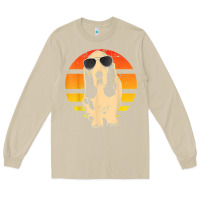 Mushroom retro basset hound t shirt men women kids gift t shirt Long Sleeve Tee - linhVisuals