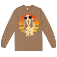 Toasted Coconut retro basset hound t shirt men women kids gift t shirt Long Sleeve Tee - linhVisuals