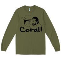Army Green the walking dead  coral Long Sleeve Tee - linhVisuals