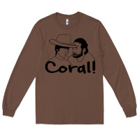 Chestnut the walking dead  coral Long Sleeve Tee - linhVisuals