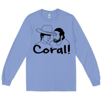 Colony Blue the walking dead  coral Long Sleeve Tee - linhVisuals