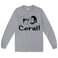 Heather Grey the walking dead  coral Long Sleeve Tee - linhVisuals