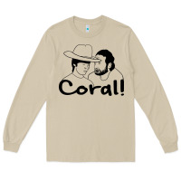 Mushroom the walking dead  coral Long Sleeve Tee - linhVisuals