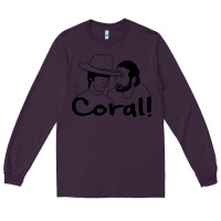 Plum the walking dead  coral Long Sleeve Tee - linhVisuals