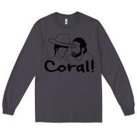 Smoke the walking dead  coral Long Sleeve Tee - linhVisuals