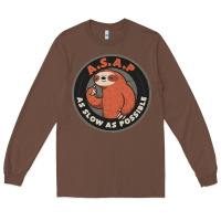Chestnut as slow as possible Long Sleeve Tee - linhVisuals