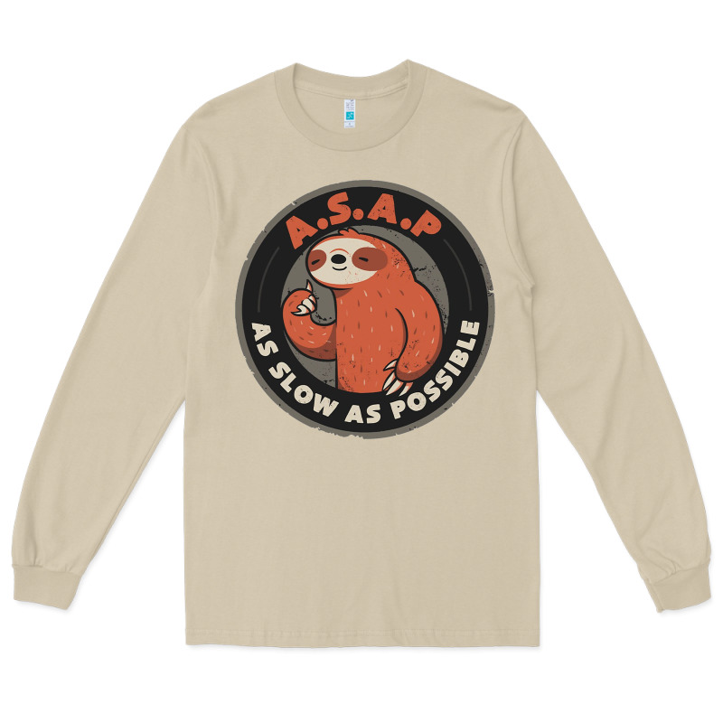 As Slow As Possible Long Sleeve Tee by linhVisuals | Teevron
