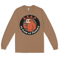 Toasted Coconut as slow as possible Long Sleeve Tee - linhVisuals