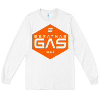 White beratnas gas Long Sleeve Tee - linhVisuals