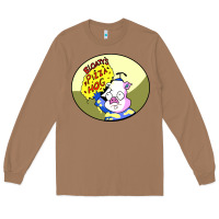 Toasted Coconut bloaty pizza hog Long Sleeve Tee - linhVisuals