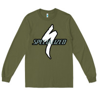 Army Green Specialized Bikes Bicycle Long Sleeve Tee - linhVisuals