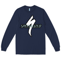 Navy Specialized Bikes Bicycle Long Sleeve Tee - linhVisuals