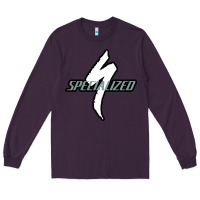 Plum Specialized Bikes Bicycle Long Sleeve Tee - linhVisuals