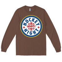 Chestnut hockey night in canada 1 Long Sleeve Tee - linhVisuals