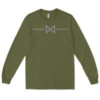 Army Green monarch eyes only Long Sleeve Tee - linhVisuals