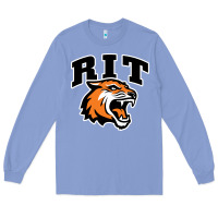 Colony Blue tiger Long Sleeve Tee - linhVisuals