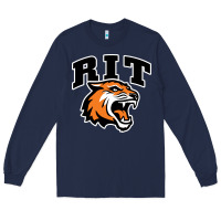 Navy tiger Long Sleeve Tee - linhVisuals