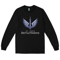 Black suitable-st-battlehawks-worn Long Sleeve Tee - linhVisuals