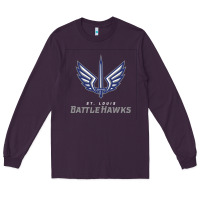 Plum suitable-st-battlehawks-worn Long Sleeve Tee - linhVisuals