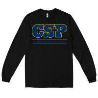 Black CSP, concordia university st paul, apparel Long Sleeve Tee - linhVisuals