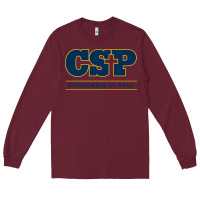 Burgundy CSP, concordia university st paul, apparel Long Sleeve Tee - linhVisuals