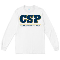 White CSP, concordia university st paul, apparel Long Sleeve Tee - linhVisuals