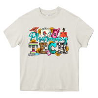 Cream pharmacy tech Heavy Core Tee - OliviaCreatesArt