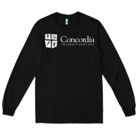 Black Concordia University, St. Paul, apparel Long Sleeve Tee - linhVisuals