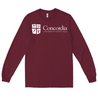Burgundy Concordia University, St. Paul, apparel Long Sleeve Tee - linhVisuals