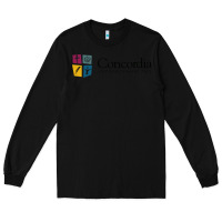 Black Concordia University, St. Paul, apparel Long Sleeve Tee - linhVisuals