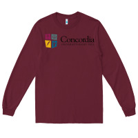 Burgundy Concordia University, St. Paul, apparel Long Sleeve Tee - linhVisuals