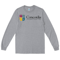 Heather Grey Concordia University, St. Paul, apparel Long Sleeve Tee - linhVisuals