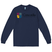 Navy Concordia University, St. Paul, apparel Long Sleeve Tee - linhVisuals