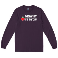 Plum gravity, it's not just a good idea Long Sleeve Tee - linhVisuals