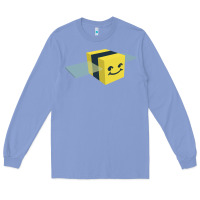 Colony Blue Bee Swarm Simulator Long Sleeve Tee - linhVisuals