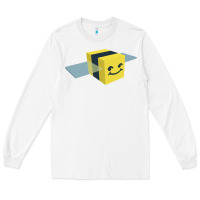 White Bee Swarm Simulator Long Sleeve Tee - linhVisuals
