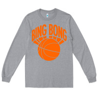 Heather Grey bingbong ny Long Sleeve Tee - linhVisuals