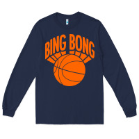 Navy bingbong ny Long Sleeve Tee - linhVisuals