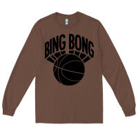 Chestnut black bing bong Long Sleeve Tee - linhVisuals