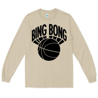 Mushroom black bing bong Long Sleeve Tee - linhVisuals