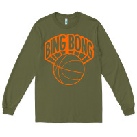 Army Green Bing Bong New York Long Sleeve Tee - linhVisuals