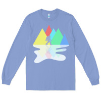 Colony Blue bigfoot t  shirt bigfoot   bigfoot 8 Long Sleeve Tee - linhVisuals